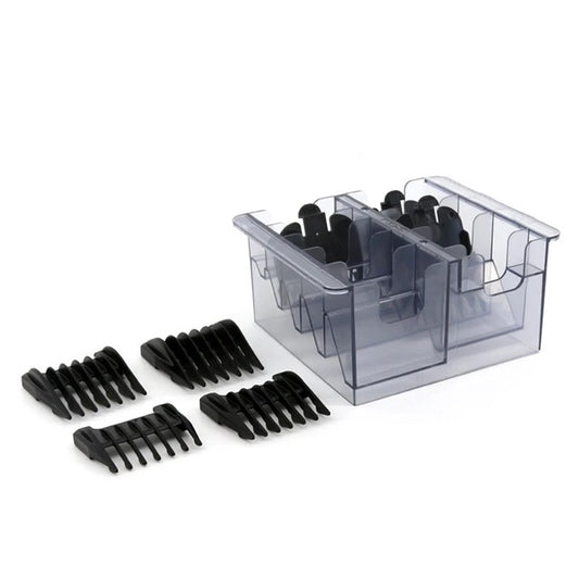 Barber box clipper attachment holder