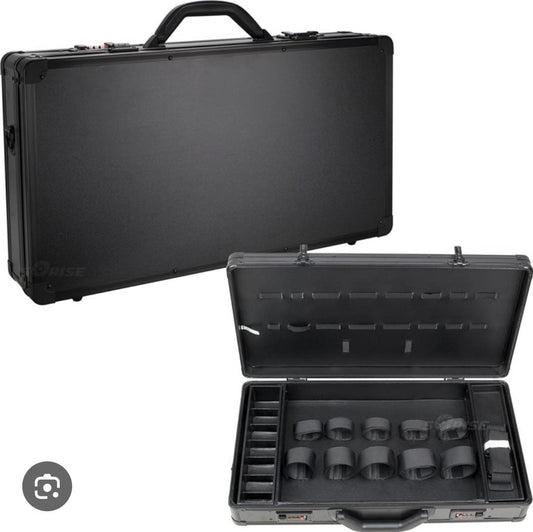 Black barber case rectangle