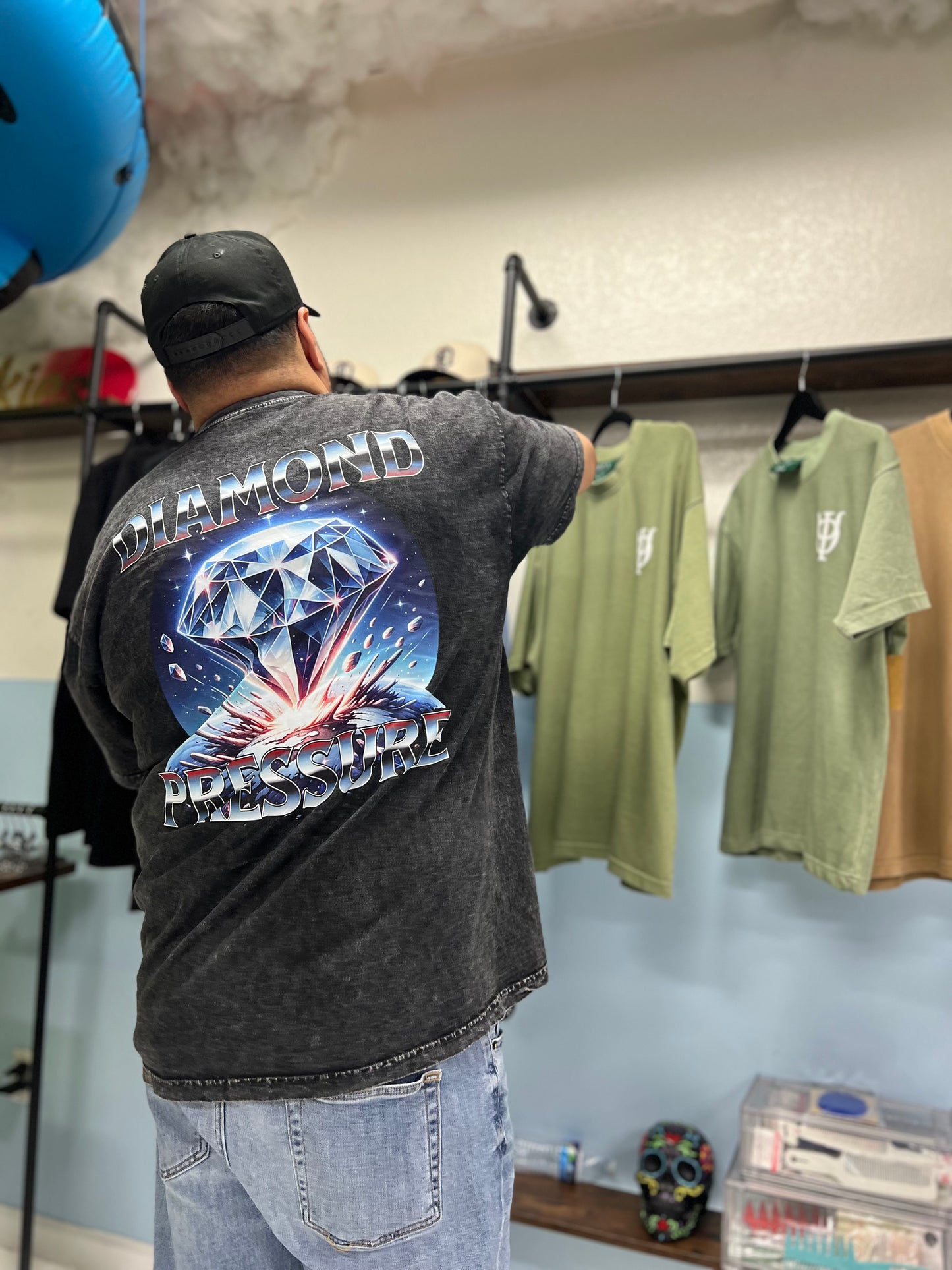 Diamond Pressure Earth Diamond T shirt