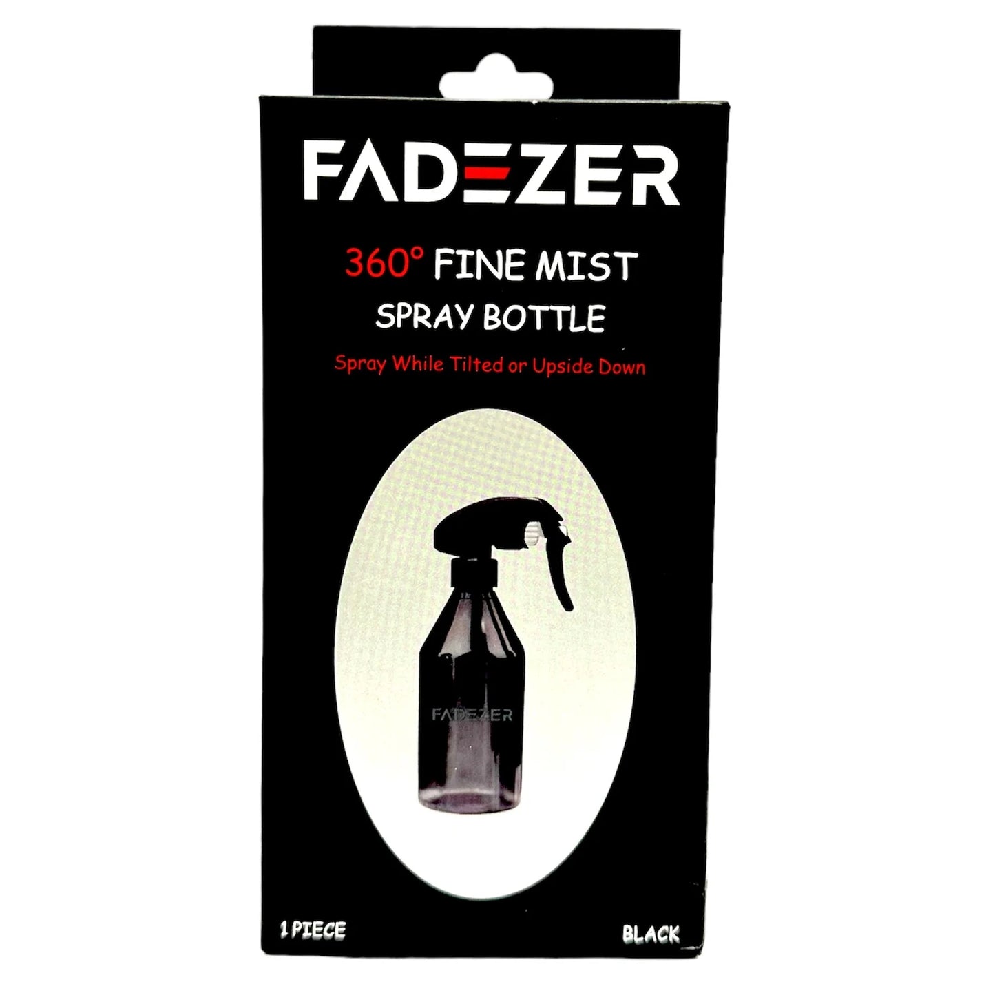 Fadezer 360 Black Spray bottle