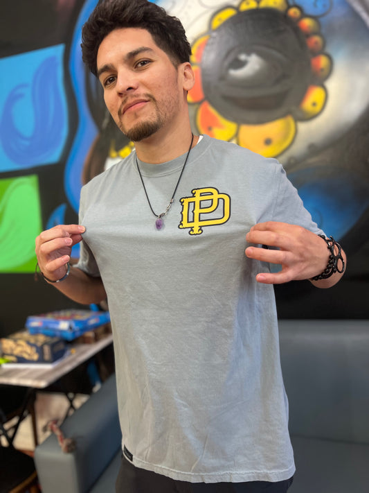 Diamond Pressure Grey Statue T Shirt