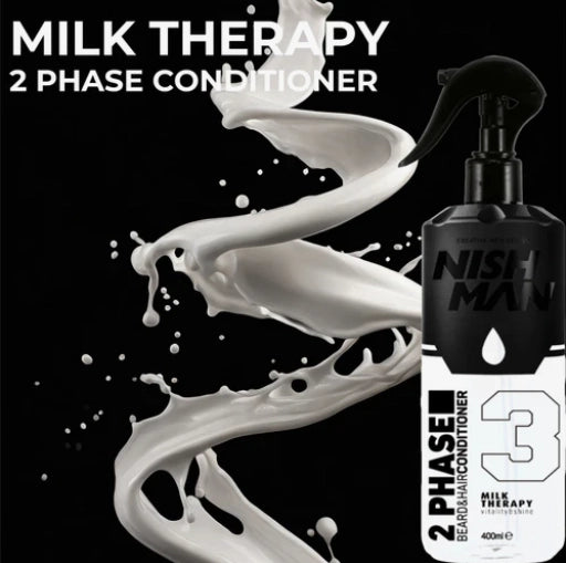 Nishman Beard and Hair conditioner Milk therapy