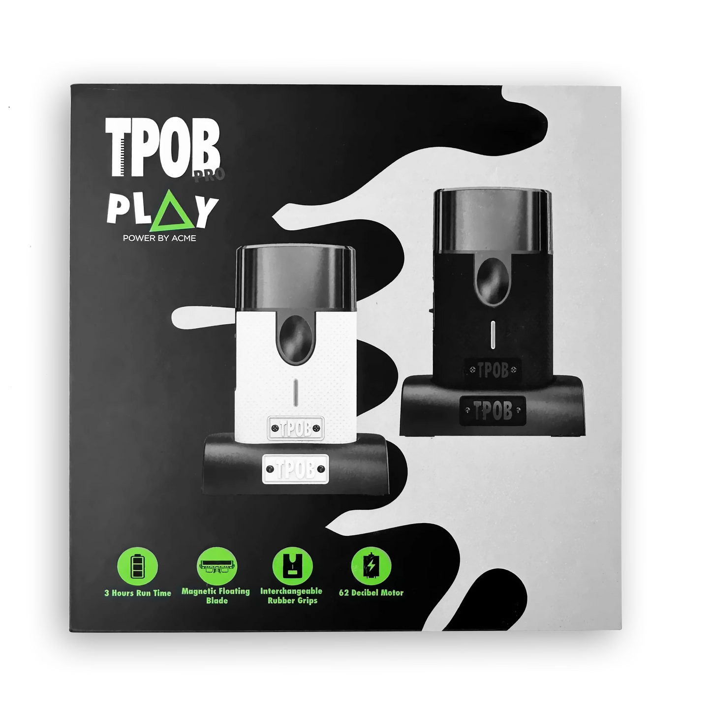 TPOB Play shaver combo white/Black