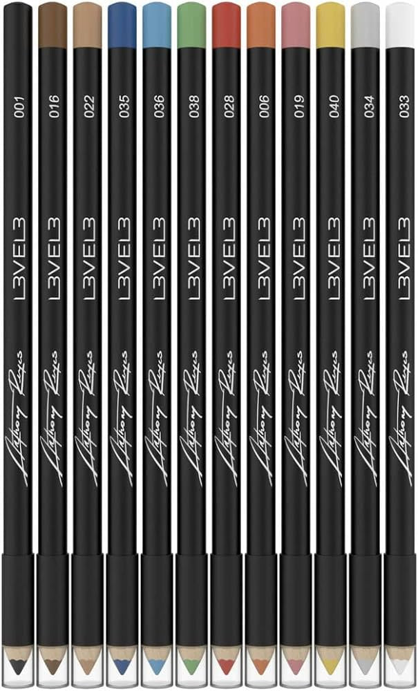 Multi color lvl 3 liner pencils