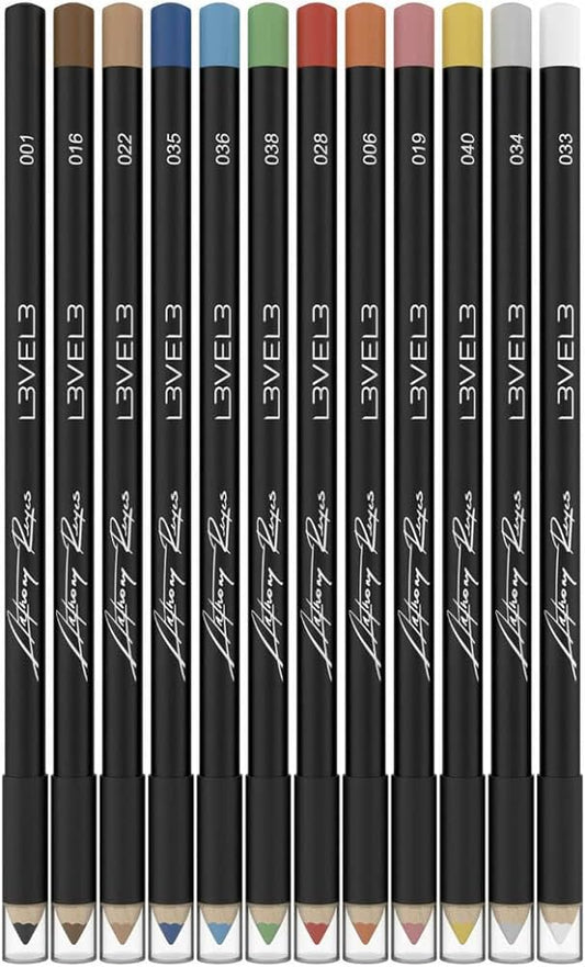 Multi color lvl 3 liner pencils