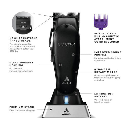 Andis master Black Label