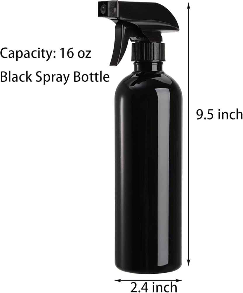 Black Spray bottle